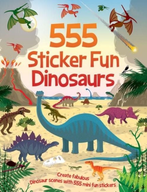 Produktbild: 555 Sticker Fun - Dinosaurs Activity Book