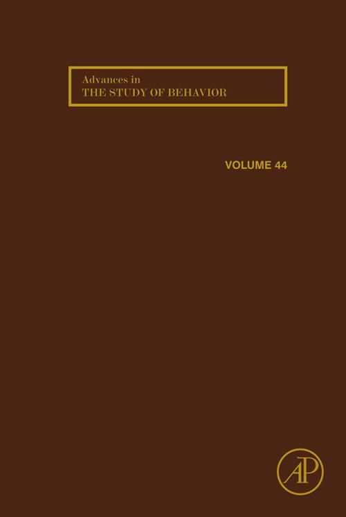 Produktbild: Advances in the Study of Behavior