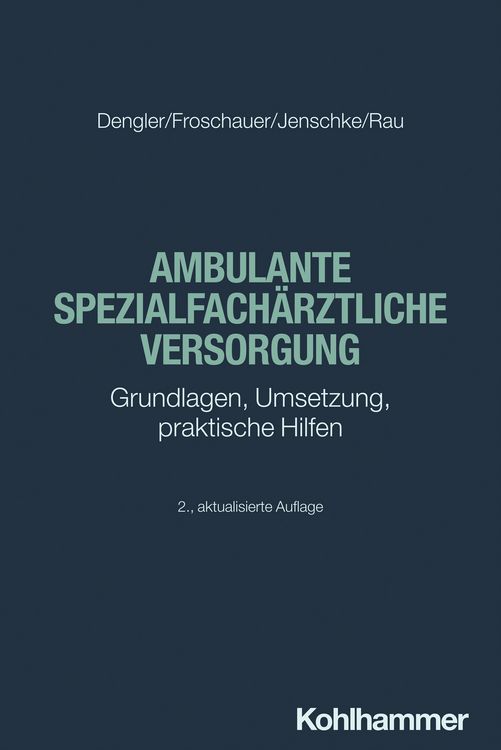 Produktbild: Ambulante spezialfach&auml;rztliche Versorgung