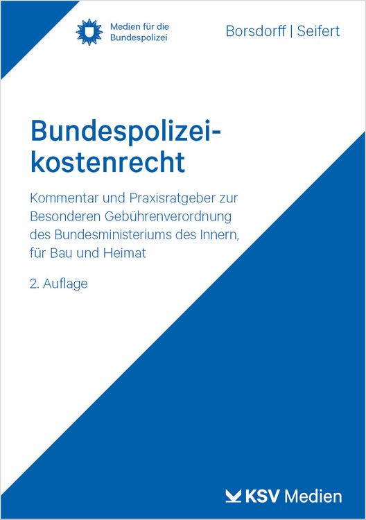 Produktbild: Bundespolizeikostenrecht