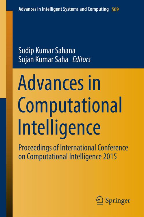 Produktbild: Advances in Computational Intelligence