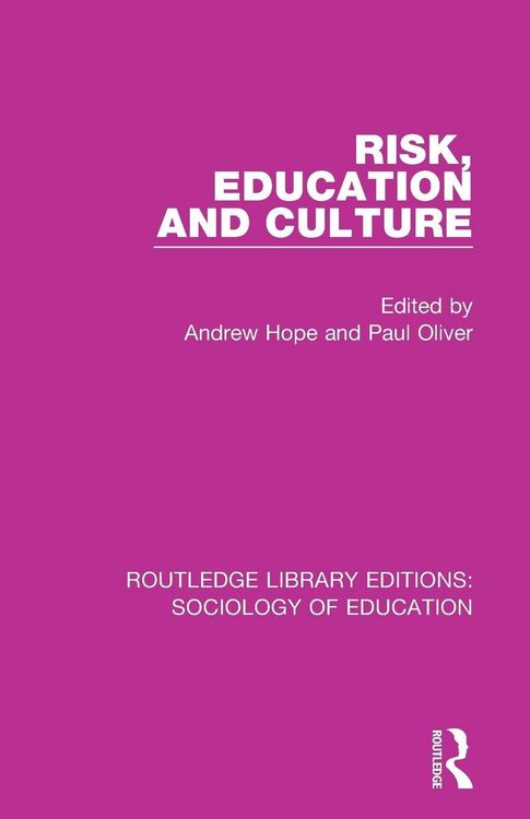 Produktbild: Risk, Education and Culture