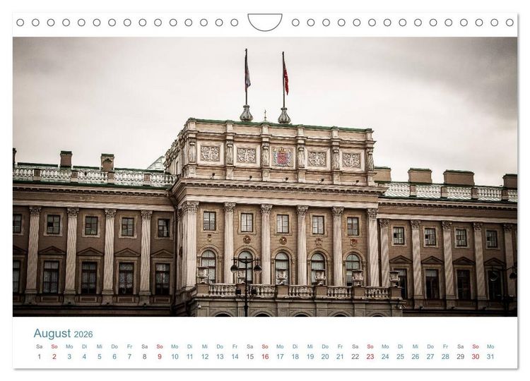 Produktbild: Sankt Petersburg - "Venedig des Nordens" (Wandkalender 2026 DIN A4 quer), CALVENDO Monatskalender
