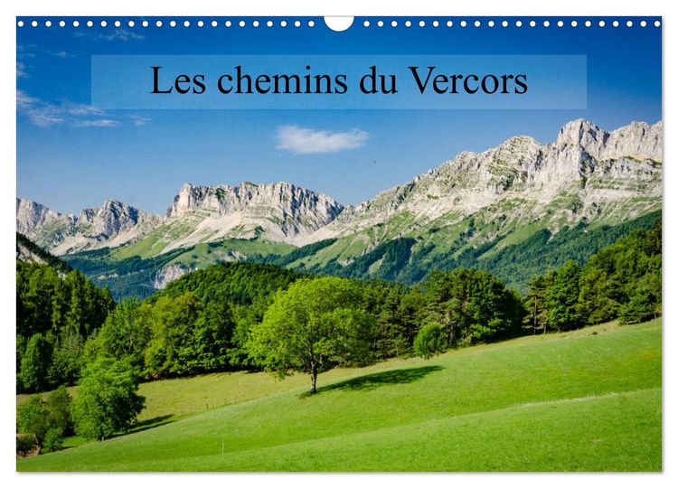 Produktbild: Les chemins du Vercors (Calendrier mural 2026 DIN A3 vertical), CALVENDO calendrier mensuel