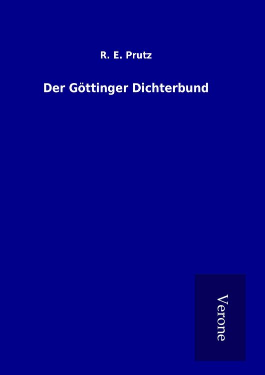 Produktbild: Der G&ouml;ttinger Dichterbund