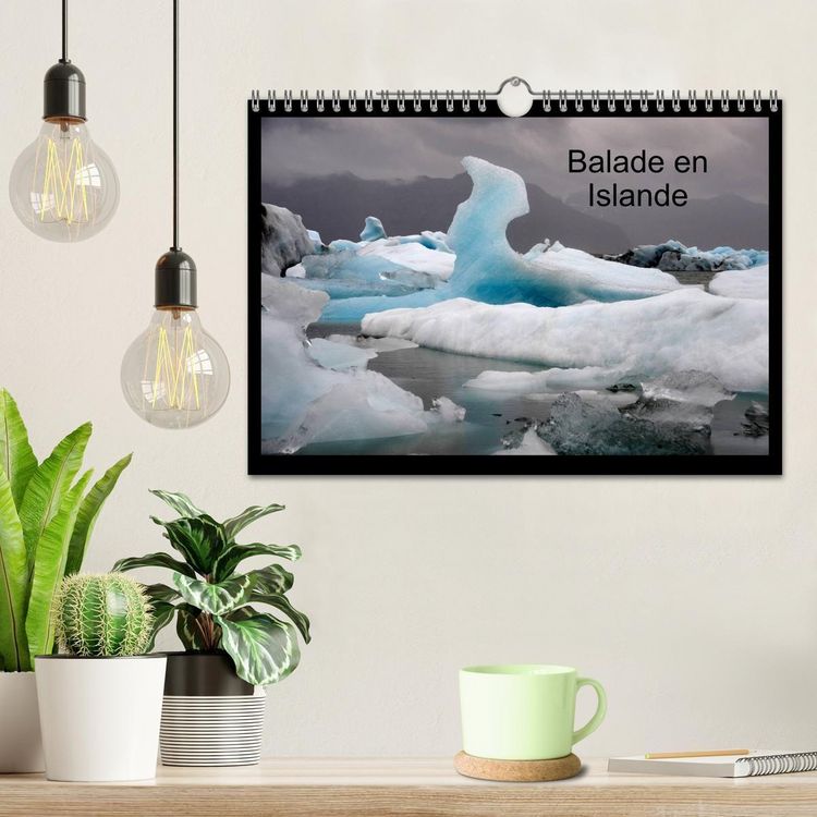 Produktbild: Balade en Islande (Calendrier mural 2027 DIN A4 vertical), CALVENDO calendrier mensuel