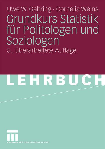 Produktbild: Grundkurs Statistik f&uuml;r Politologen und Soziologen
