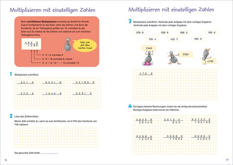 Produktbild: Fit für Mathe 4. Klasse. Lernen und verstehen