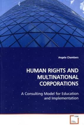 Produktbild: Chambers, a: Human Rights and Multinational Corporations