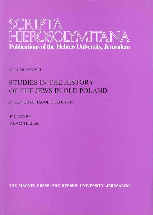 Produktbild: Studies in The Hist Of The Jew