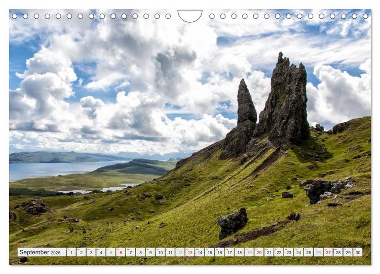Produktbild: Traumreisen Schottland (Wandkalender 2026 DIN A4 quer), CALVENDO Monatskalender
