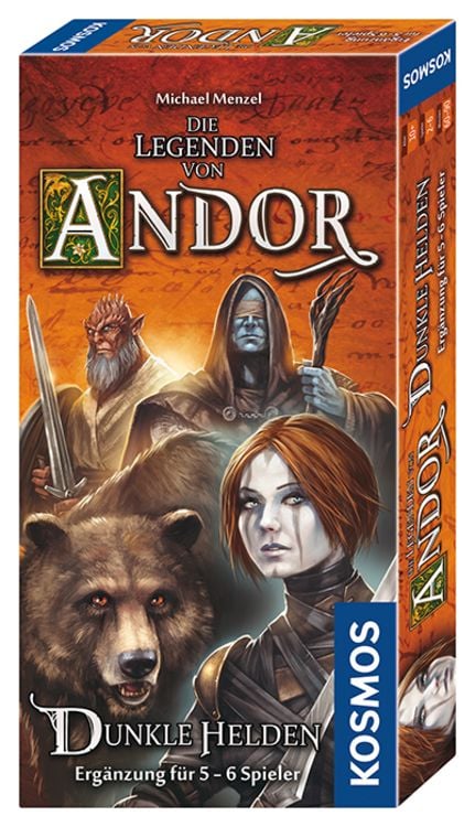Bild vom Artikel KOSMOS - Die Legenden von Andor - Dunkle Helden - Ergänzung für 5-6 Spieler für: Die letzte Hoffnung vom Autor Ralf Menzel