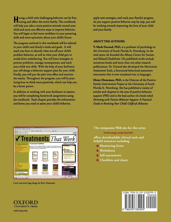Produktbild: Helping Parents with Challenging Children, Parent Workbook