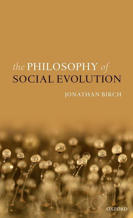 Produktbild: Philosophy of Social Evolution