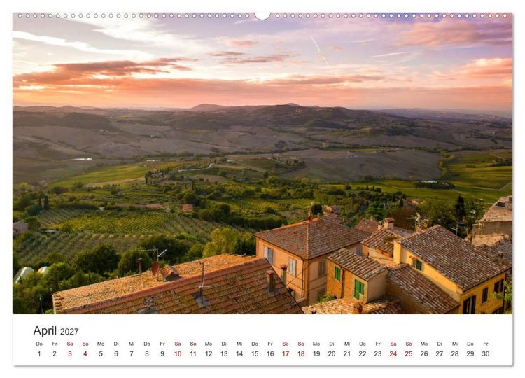 Produktbild: Italien - Eine Reise durch das traumhafte Italien. (hochwertiger Premium Wandkalender 2027 DIN A2 quer), Kunstdruck in Hochglanz