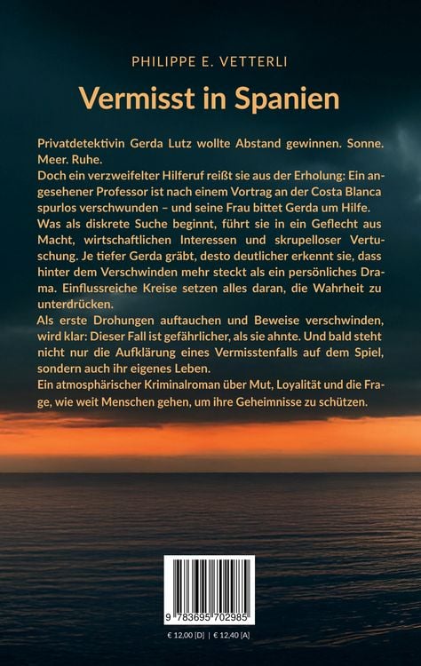 Produktbild: Vermisst in Spanien