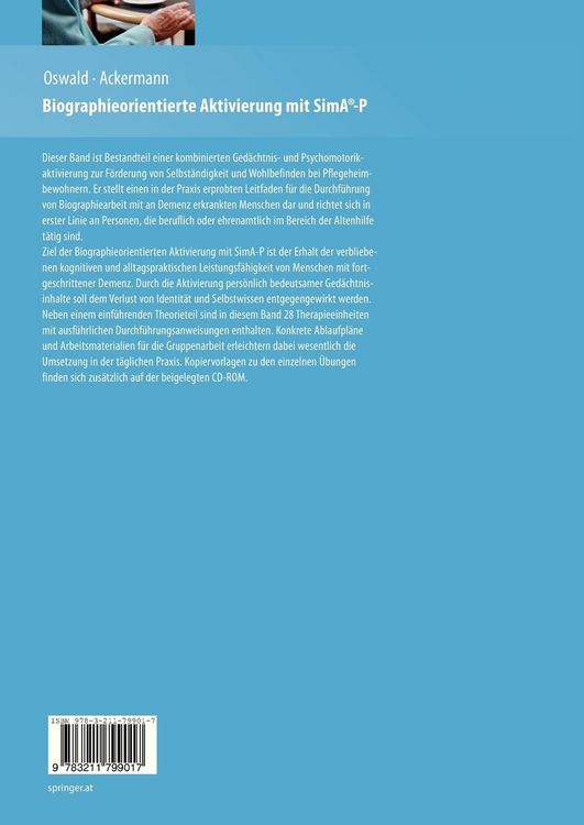 Produktbild: Biographieorientierte Aktivierung mit SimA-P