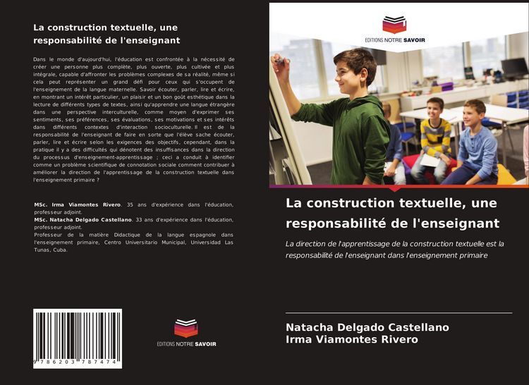Produktbild: La construction textuelle, une responsabilit&eacute; de l'enseignant