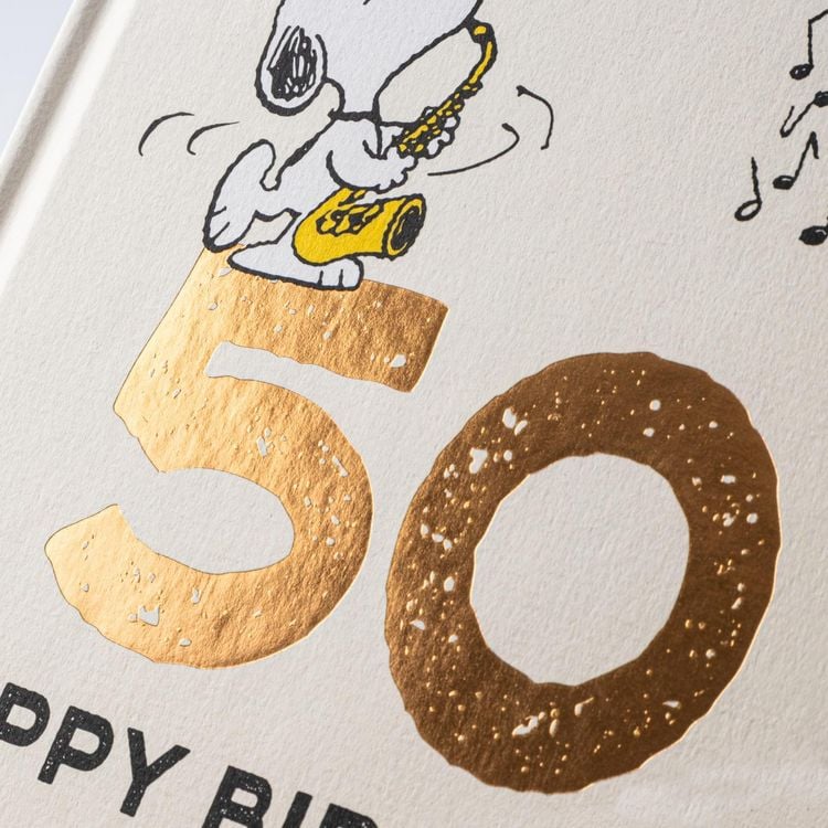 Produktbild: Peanuts Geschenkbuch: Happy Birthday zum 50. Geburtstag