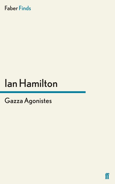 Produktbild: Gazza Agonistes