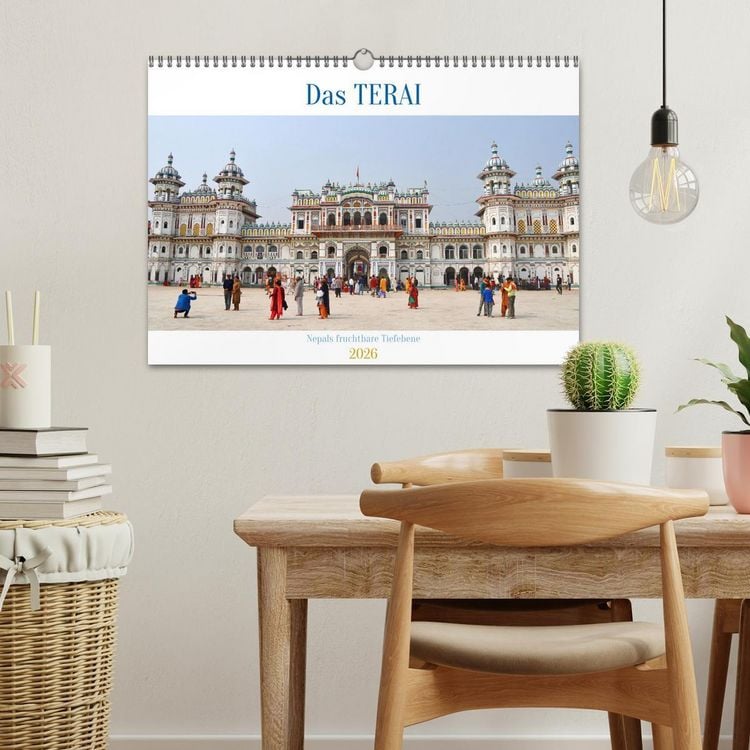 Produktbild: Das TERAI, Nepals fruchtbare Tiefebene (Wandkalender 2026 DIN A3 quer), CALVENDO Monatskalender