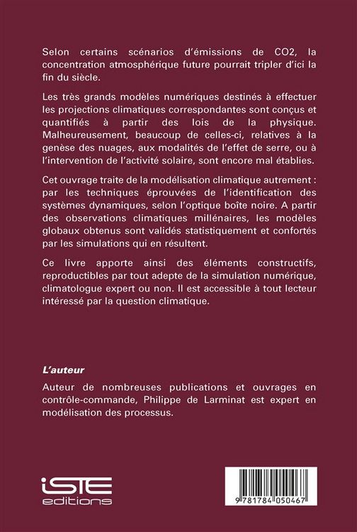Produktbild: Larminat, P: Changement climatique
