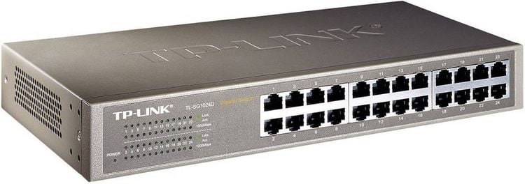 Produktbild: TP-LINK TL-SG1024D TL-SG1024D Netzwerk Switch 24 Port 1 GBit/s