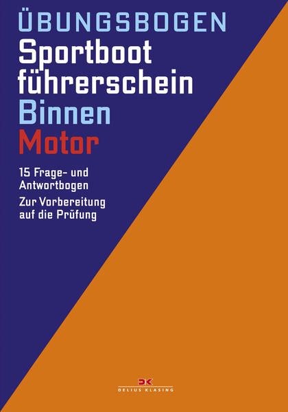 Produktbild: &Uuml;bungsbogen Sportbootf&uuml;hrerschein Binnen - Motor