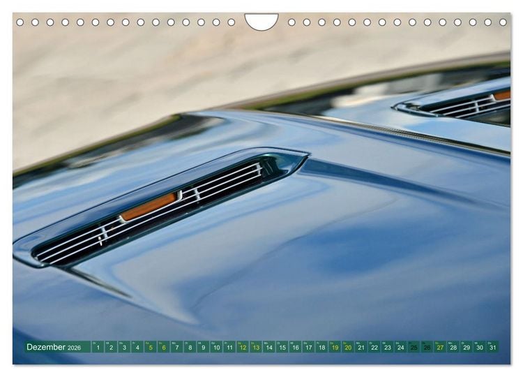 Produktbild: Ein Pony zum verlieben - Ford Mustang 1968 (Wandkalender 2026 DIN A4 quer), CALVENDO Monatskalender