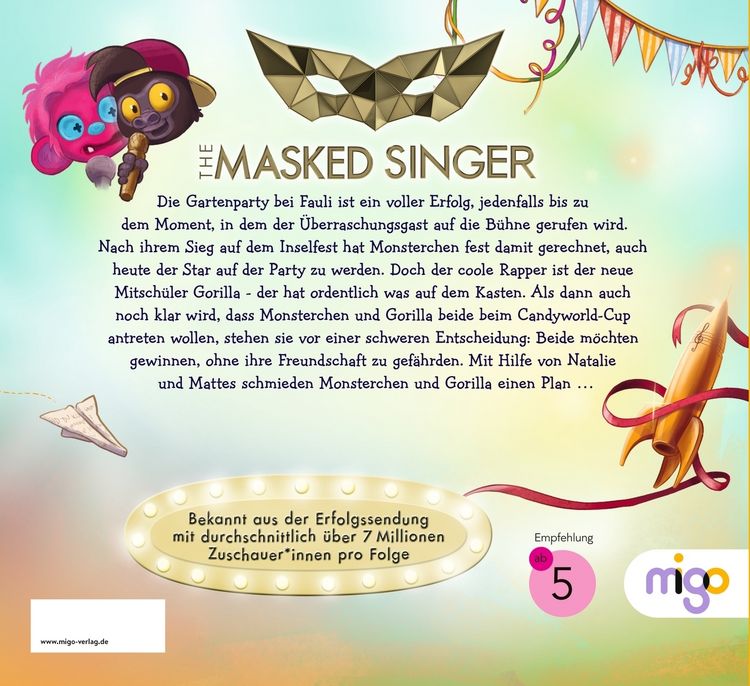 Produktbild: The Masked Singer 2. Ein monsterstarkes Team