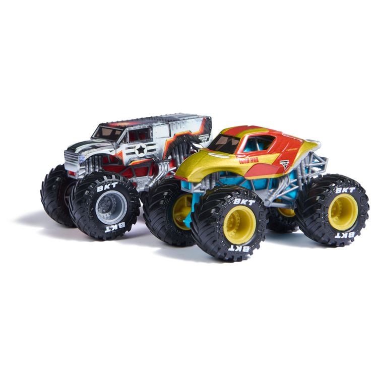 Produktbild: Monster Jam - Zweier-Pack Original Monster Trucks im Marvel Superhelden-Design