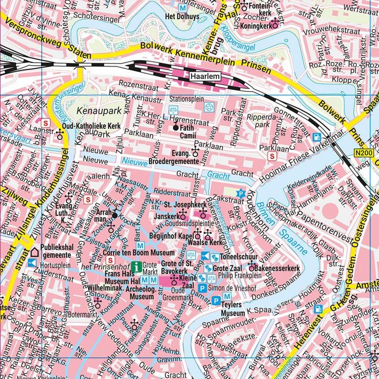 Produktbild: Haarlem, Stadtplan 1:20.000, freytag & berndt