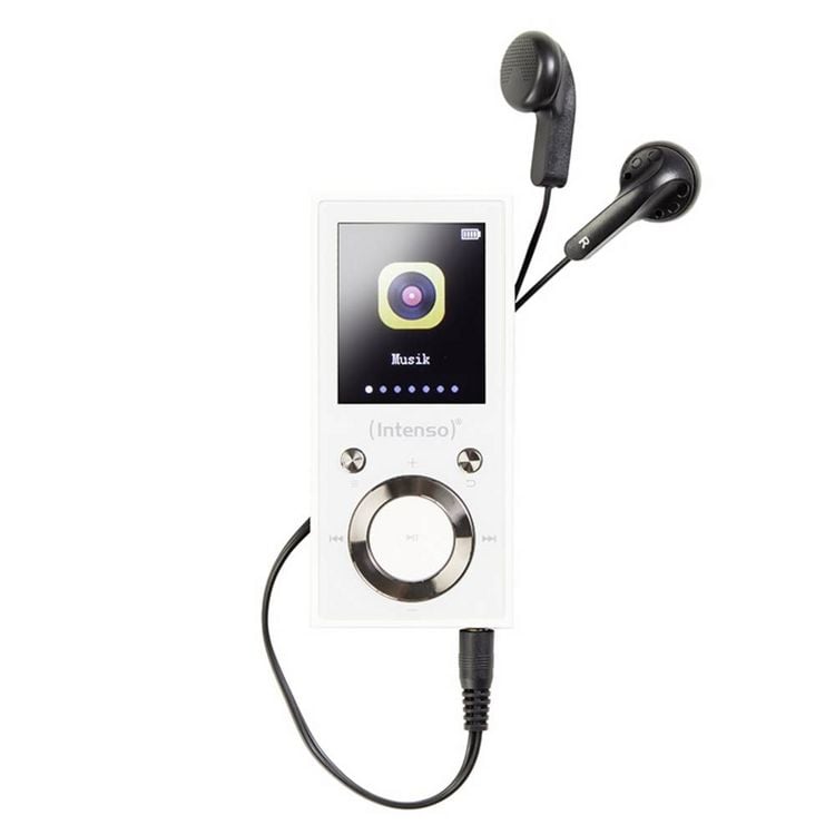 Produktbild: Intenso Video Scooter MP3-Player 16GB Wei&szlig; Bluetooth&reg;