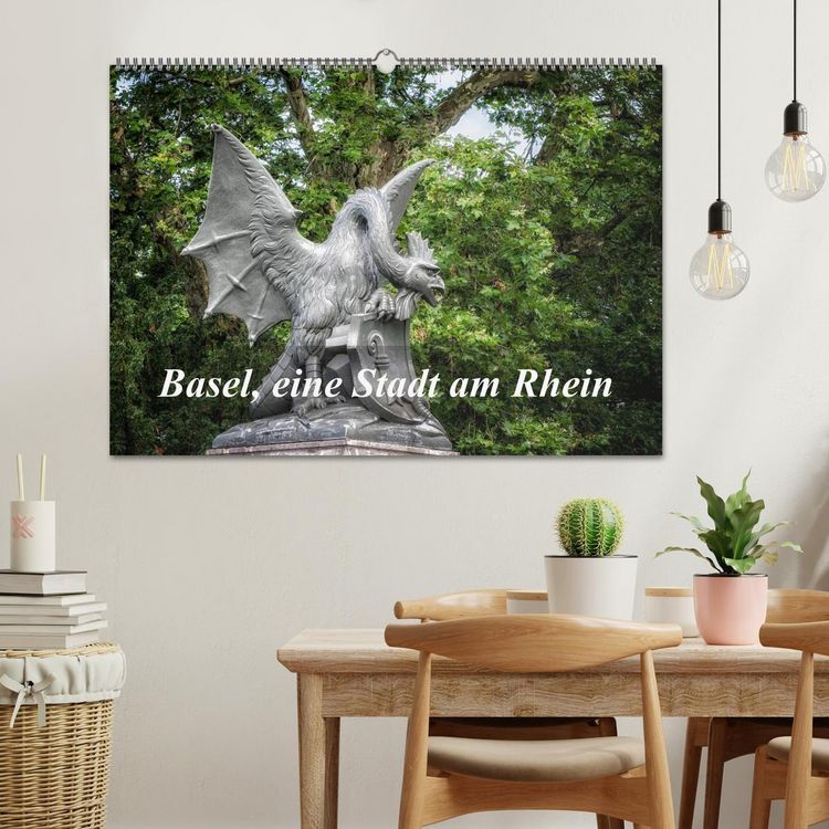 Produktbild: Basel, eine Stadt am Rhein (Wandkalender 2026 DIN A2 quer), CALVENDO Monatskalender