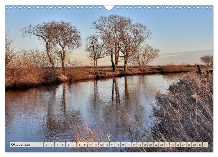 Produktbild: Landschaft an der W&uuml;mme (Wandkalender 2026 DIN A3 quer), CALVENDO Monatskalender
