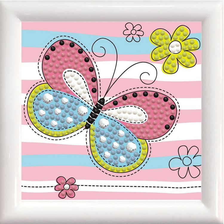 Produktbild: DIAMOND DOTZ - Diamond Painting Mini Schmetterling