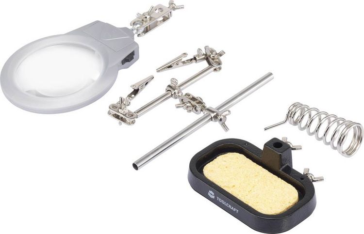 Produktbild: TOOLCRAFT ZD-10MB Dritte Hand (L x B x H) 210 x 265 x 190mm 1St.