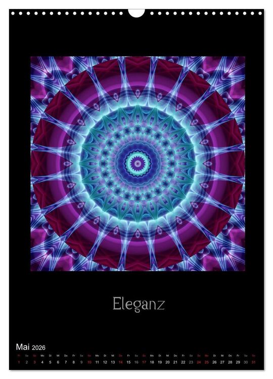Produktbild: Mandalas - Spiegel der Seele (Wandkalender 2026 DIN A3 hoch), CALVENDO Monatskalender
