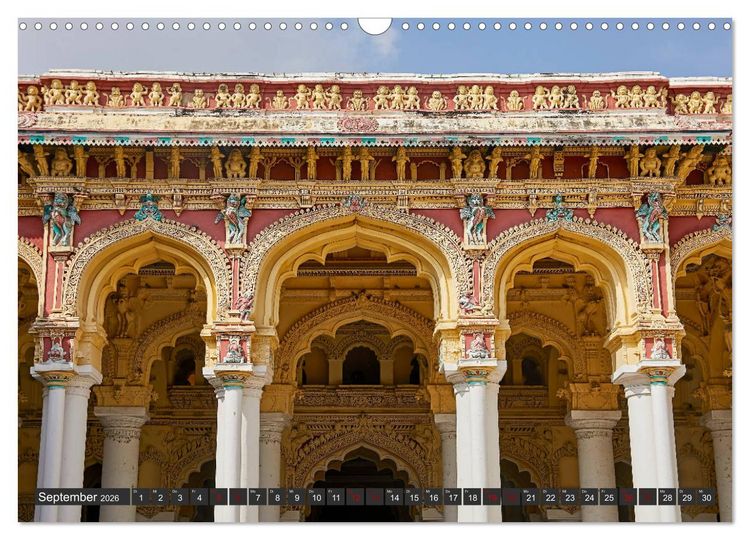 Produktbild: Indiens Tempel und Pal&auml;ste (Wandkalender 2026 DIN A3 quer), CALVENDO Monatskalender