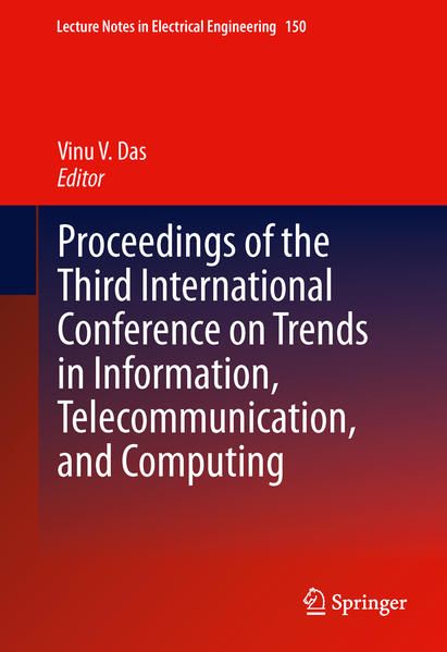 Produktbild: Proceedings of the Third International Conference on Trends in Information, Telecommunication and Computing