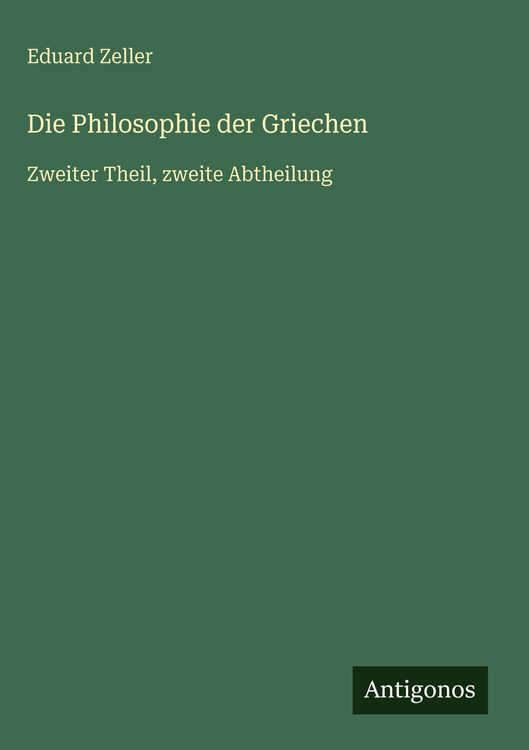 Produktbild: Die Philosophie der Griechen