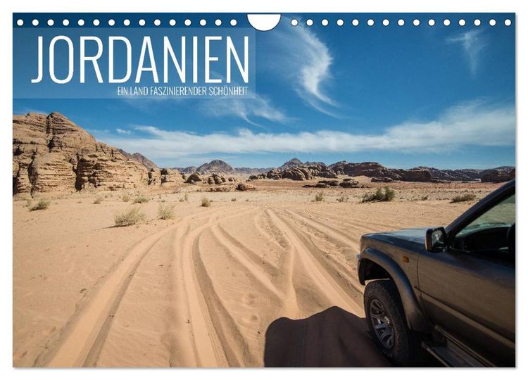 Produktbild: Jordanien - ein Land faszinierender Sch&ouml;nheit (Wandkalender 2026 DIN A4 quer), CALVENDO Monatskalender