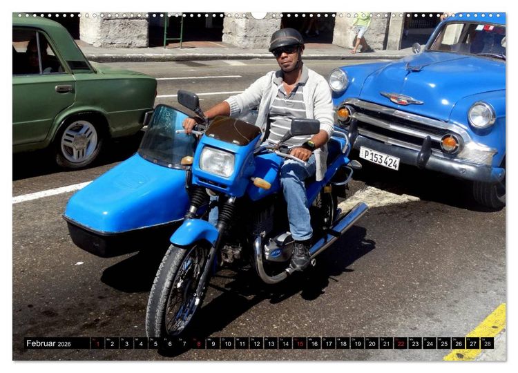 Produktbild: Motorrad-Legenden: JAWA (hochwertiger Premium Wandkalender 2026 DIN A2 quer), Kunstdruck in Hochglanz