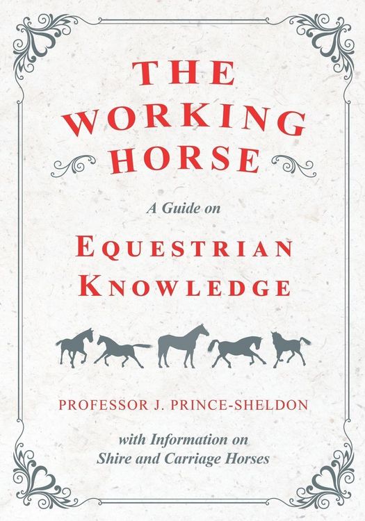 Produktbild: The Working Horse - A Guide on Equestrian Knowledge with Information on Shire and Carriage Horses