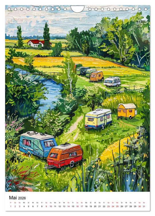 Produktbild: Niederl&auml;ndische Impressionen - Lebensgef&uuml;hl zwischen Tulpen, Windm&uuml;hlen und Grachten (Wandkalender 2026 DIN A4 hoch), CALVENDO Monatskalender