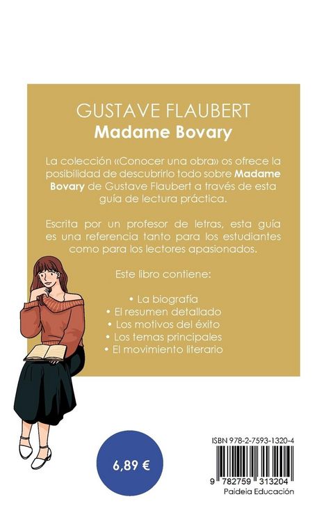 Produktbild: Gu&iacute;a de lectura Madame Bovary de Gustave Flaubert (an&aacute;lisis literario de referencia y resumen completo)