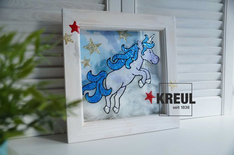 Produktbild: KREUL Window Color Set Glitzerwelt 6 x 80 ml