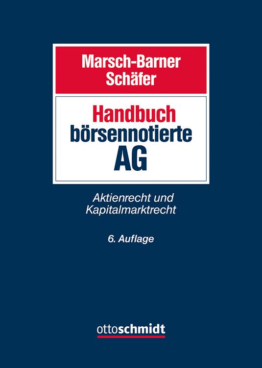 Produktbild: Handbuch b&ouml;rsennotierte AG