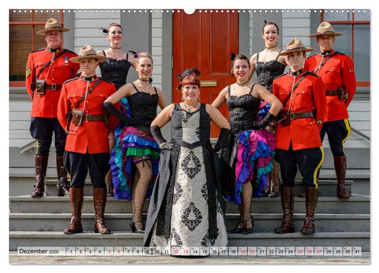 Produktbild: Willkommen in Dawson City - Die legend&auml;re Goldgr&auml;berstadt am Yukon (hochwertiger Premium Wandkalender 2026 DIN A2 quer), Kunstdruck in Hochglanz