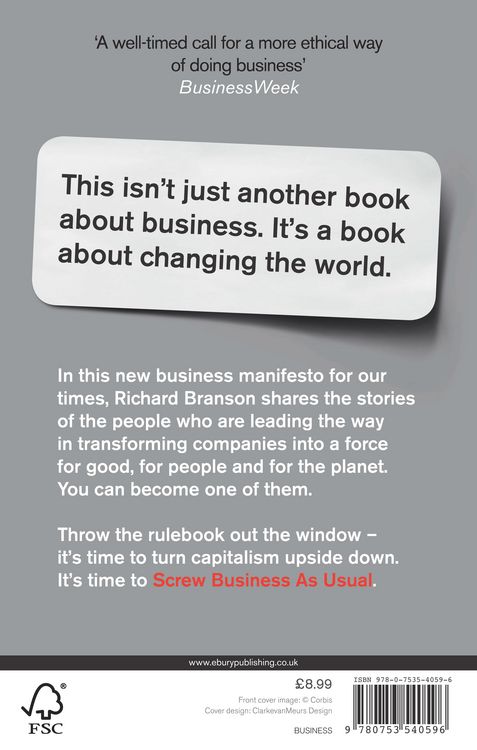 Produktbild: Screw Business as Usual